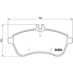 Klocki Brembo - P 50 070