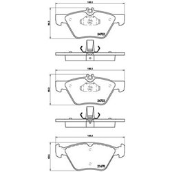 Klocki Brembo - P 50 075