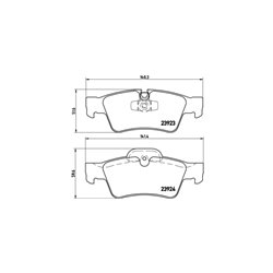 Klocki Brembo - P 50 076