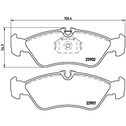 Klocki Brembo - P 50 082