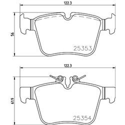 Klocki Brembo - P 50 122