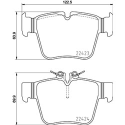 Klocki Brembo - P 50 133