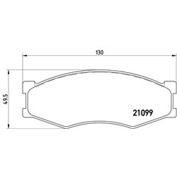 Klocki Brembo - P 56 014