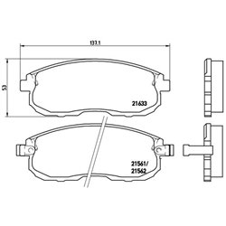 Klocki Brembo - P 56 021