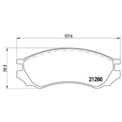 Klocki Brembo - P 56 023