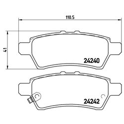 Klocki Brembo - P 56 060