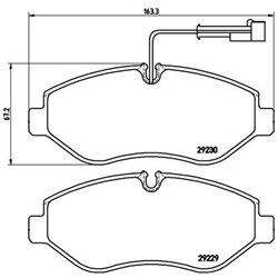 Klocki Brembo - P 56 066