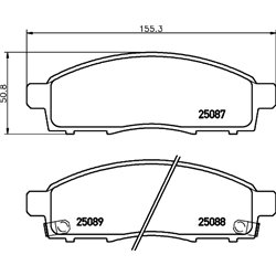Klocki Brembo - P 56 102