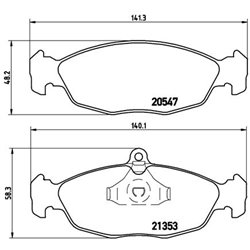 Klocki Brembo