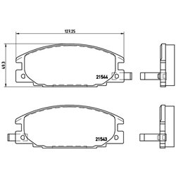 Klocki Brembo - P 59 015