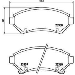 Klocki Brembo