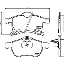 Klocki Brembo - P 59 032