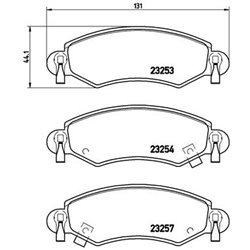 Klocki Brembo - P 59 035