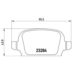 Klocki Brembo - P 59 037