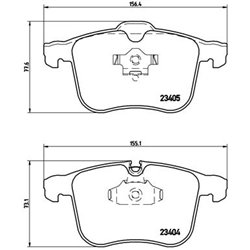 Klocki Brembo - P 59 046