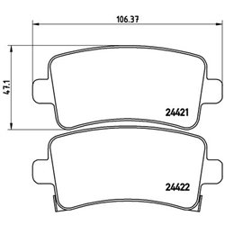Klocki Brembo - P 59 059