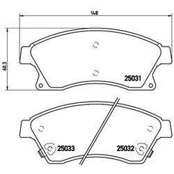 Klocki Brembo