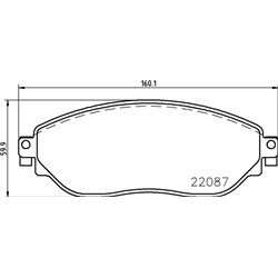 Klocki Brembo - P 59 082