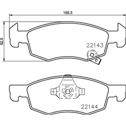 Klocki Brembo