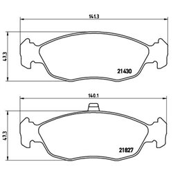 Klocki Brembo - P 61 051