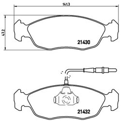 Klocki Brembo