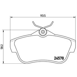 Klocki Brembo