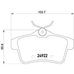 Klocki Brembo