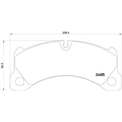 Klocki Brembo