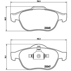 Klocki Brembo