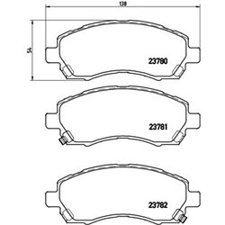 Klocki Brembo - P 78 009