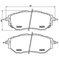 Klocki Brembo