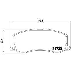 Klocki Brembo - P 79 004