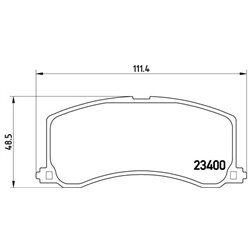 Klocki Brembo - P 79 010