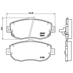 Klocki Brembo