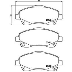 Klocki Brembo