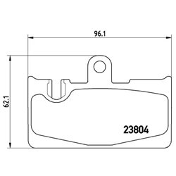Klocki Brembo - P 83 059