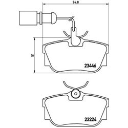 Klocki Brembo - P 85 059