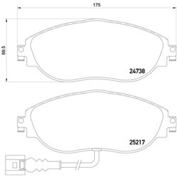 Klocki Brembo - P 85 131