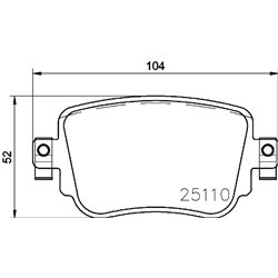 Klocki Brembo - P 85 140