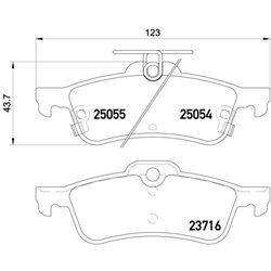 Klocki Brembo