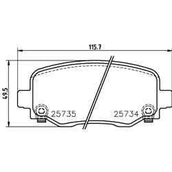 Klocki Brembo - P 37 020