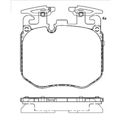 Klocki Brembo - P 06 106