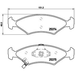 Klocki Brembo - P 30 062