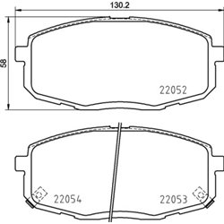 Klocki Brembo - P 30 099
