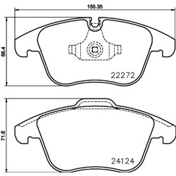 Klocki Brembo - P 36 030