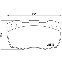 Klocki Brembo - P 44 015