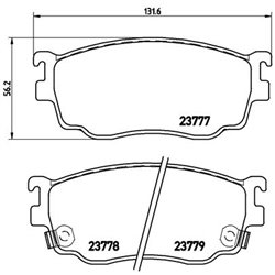 Klocki Brembo