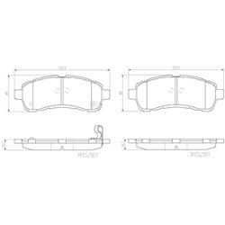 Klocki Brembo - P 49 057