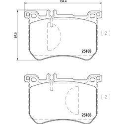 Klocki Brembo - P 50 111