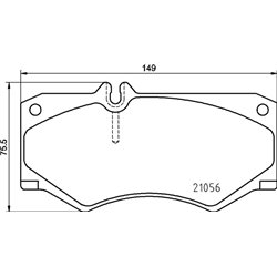 Klocki Brembo - P 50 134
